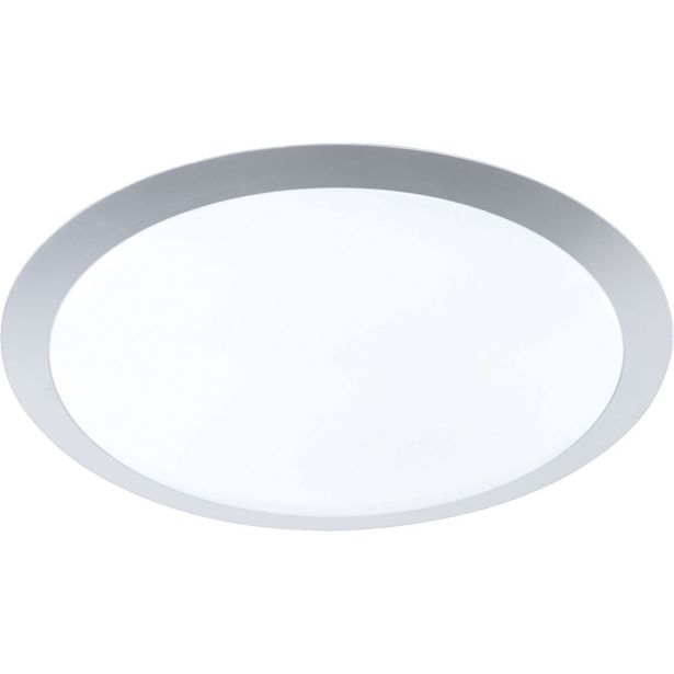 Plafondi LED 6265, IP20, 42cm, harmaa