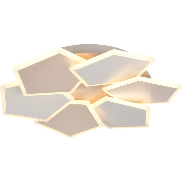 Kattovalaisin Trio Zaya LED Ø50cm kahvi