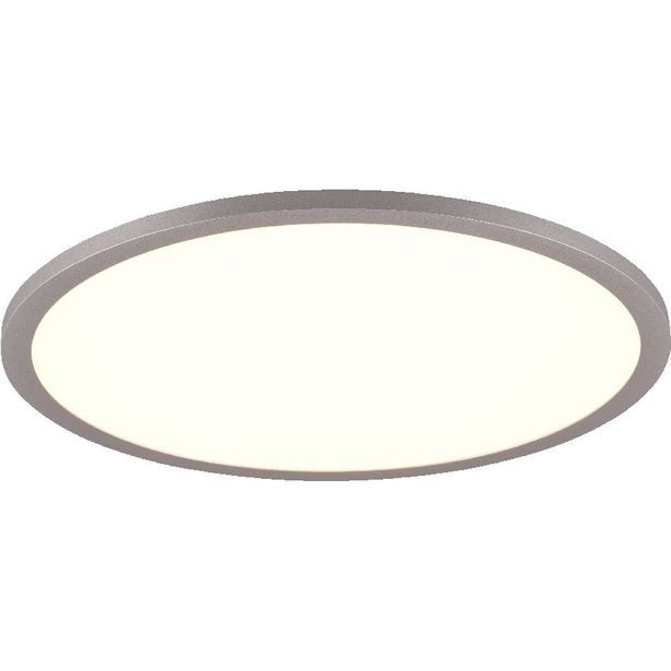 LED-kattovalaisin Trio Yuma, 40cm, harmaa/valkoinen, RGB