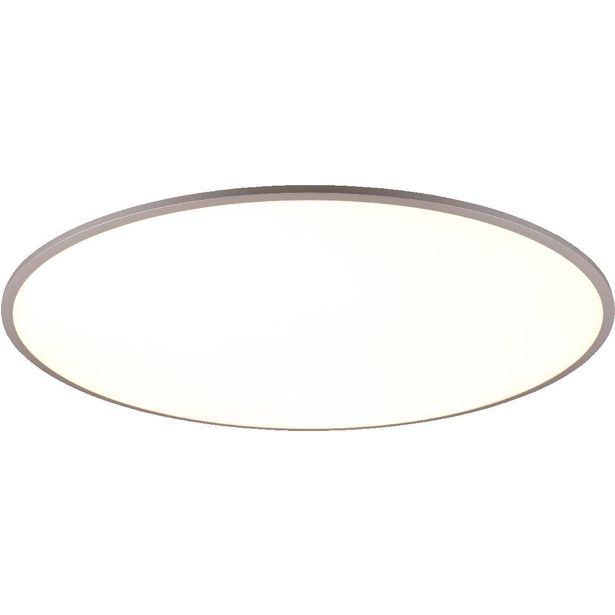 LED-kattovalaisin Trio Yuma, 100cm, harmaa/valkoinen