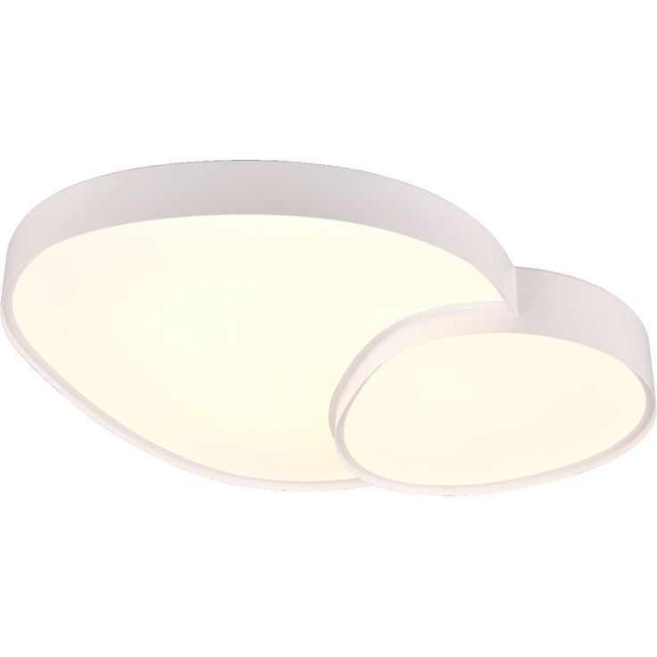 LED-kattovalaisin Trio Rise, 77cm, mattavalkoinen