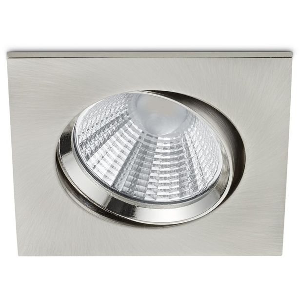 LED-alasvalo Trio Pamir, 85x54x85mm, IP23, harjattu teräs