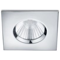 LED-alasvalo Trio Zagros, 85x54x85mm, IP65, kromi