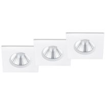 LED-alasvalosarja Trio Zagros, 85x54x85mm, IP65, mattavalkoinen, 3 kpl/pkt