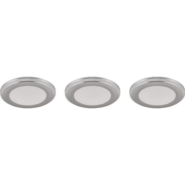 Upotettava LED Trio Argus, RGB, 3kpl/pkt, eri värejä
