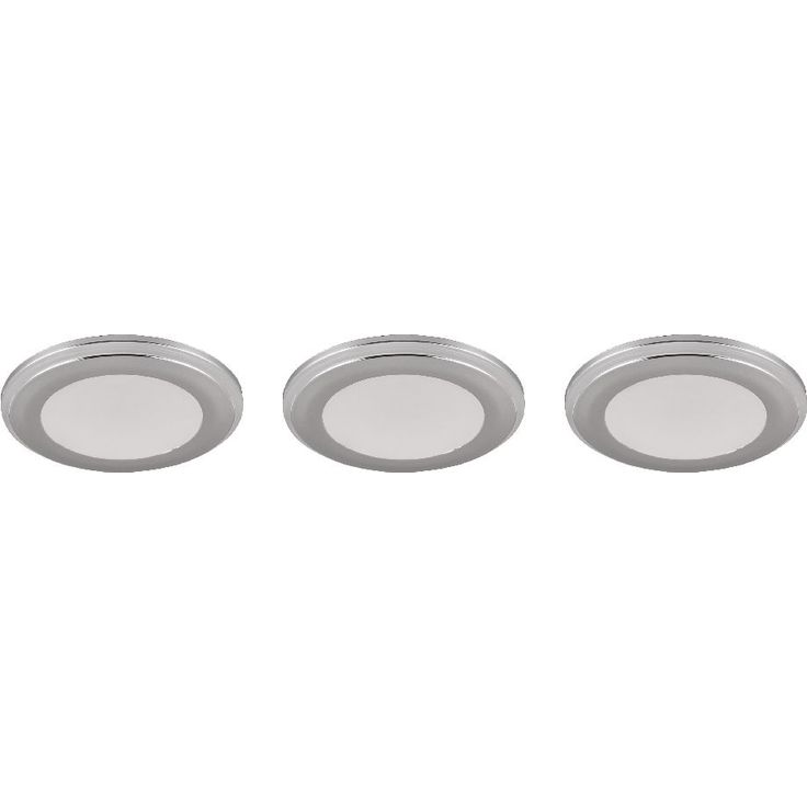 Upotettava LED Trio Argus, RGB, 3kpl/pkt, eri värejä