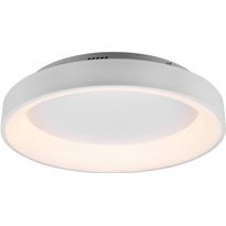 LED-kattovalaisin Trio Girona, Ø60cm, mattavalkoinen