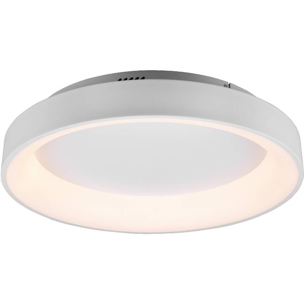 Kattovalaisin Trio Girona LED, Ø60cm, mattavalkoinen