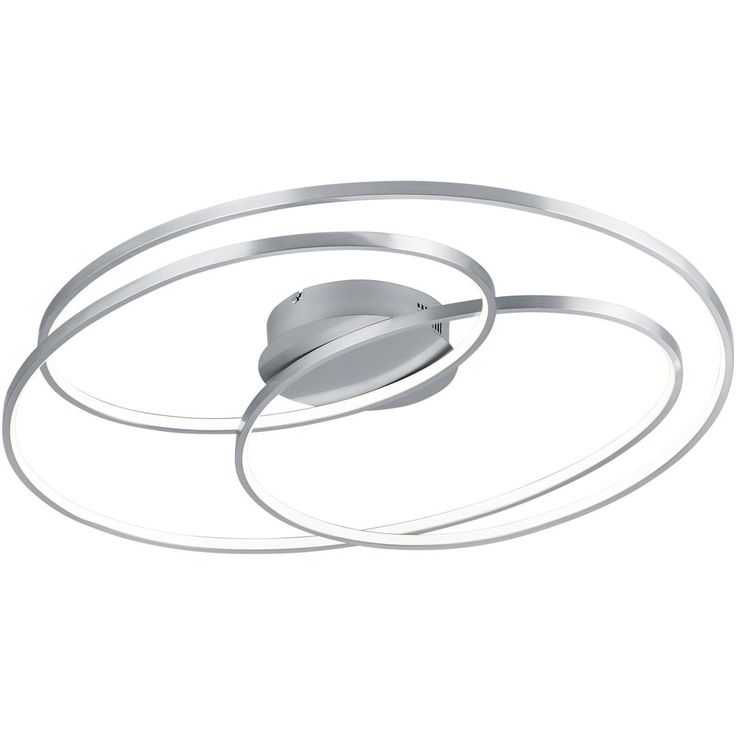 Kattovalaisin Trio Gale LED, 80 cm, harjattu teräs
