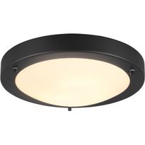 Kattovalaisin Trio Condus H2O, E27, IP44, mattamusta