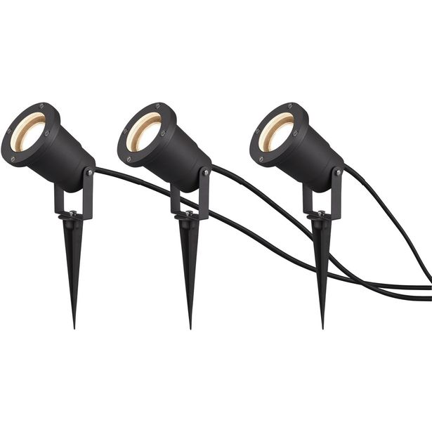 Spotti Trio Ubangi, 3xGU10, antrasiitti