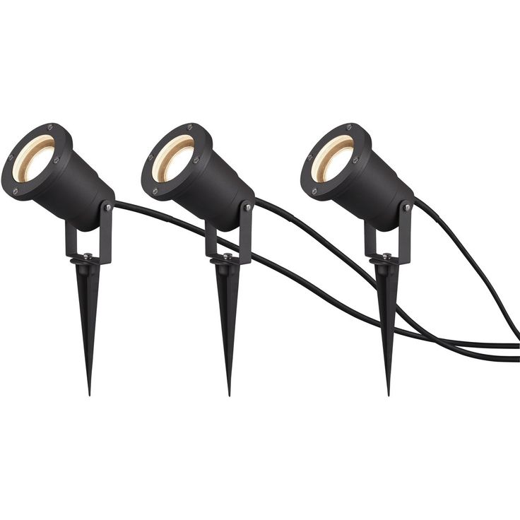 Spotti Trio Ubangi, 3xGU10, antrasiitti