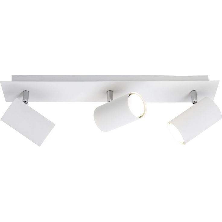 Kattospotti Trio Marley, 480x90x150 mm, 3-osainen valkoinen