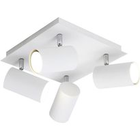 Kattospotti Trio Marley, 240x240x150 mm, 4-osainen valkoinen