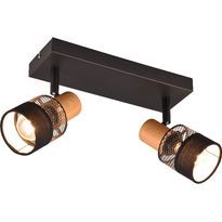 Spotti Trio Nandini, 2-os, E14, mattamusta/puu