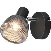 Spotti Trio Tarifa E14 musta/kromi