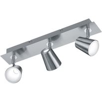LED-kattospotti Trio Narcos 160x450x75 mm, harjattu teräs