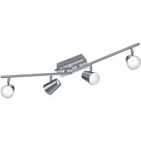 LED-kattospotti Trio Narcos 200x815x80 mm, harjattu teräs