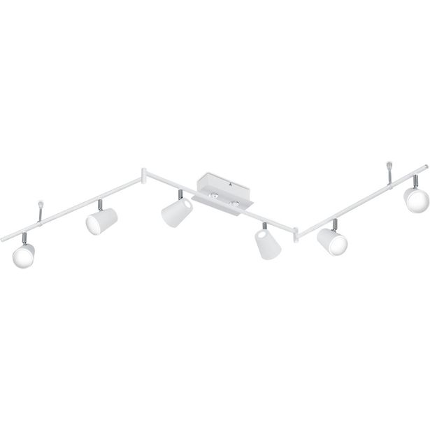 LED-kattospotti Trio Narcos 230x1770x100 mm, valkoinen