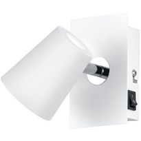 LED-seinäspotti Trio Narcos 120x75 mm, valkoinen