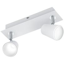 LED-katto/seinäspotti Trio Narcos 95x285 mm, valkoinen