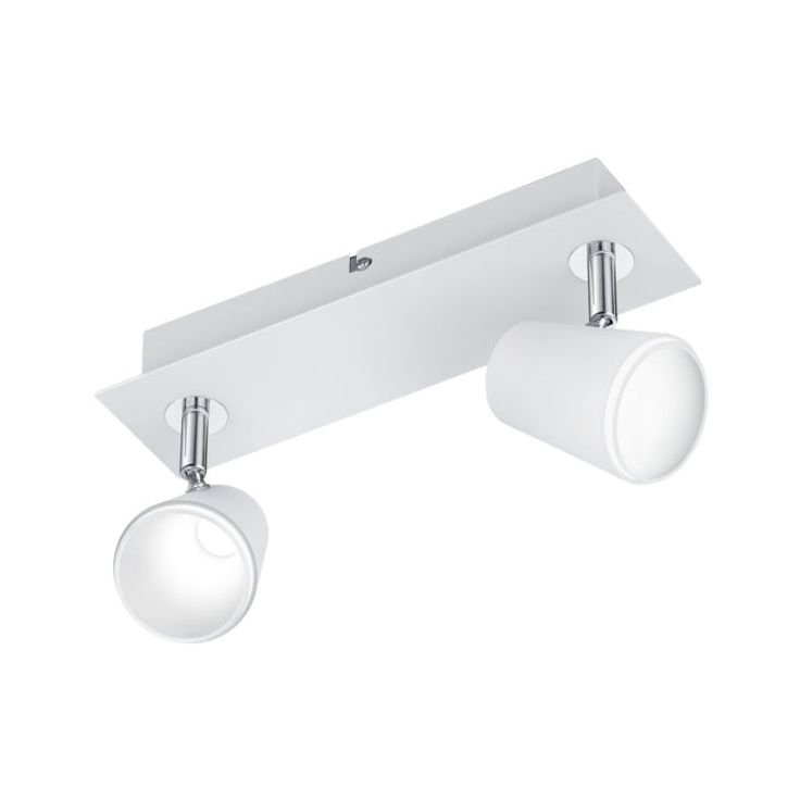LED-katto/seinäspotti Trio Narcos 95x285 mm, valkoinen