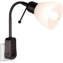 Spotti Trio Ligara, E14, pistokkeella, mattamusta