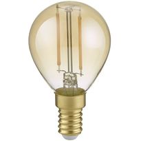 LED-lamppu Trio E14, filament, vakio, 2W, 225lm, 2700K, ruskea