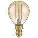LED-lamppu Trio E14, filament, vakio, 4W, 470lm, 2700K, ruskea, switch dimmer