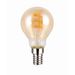 LED-lamppu Trio E14, filament vakiokupu 4W, 150lm 1800K, ruskea, switch dimmer