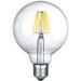 LED-Lamppu Trio E27, filament globe 7W, 806lm 2700K switch dimm
