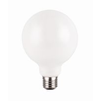 LED-lamppu Trio E27, filament globe 9W, 1055lm 3000K, valkoinen, switch dimmer