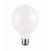 LED-lamppu Trio E27, filament globe 9W, 1055lm 3000K, valkoinen, switch dimmer