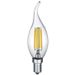 LED-Lamppu Trio E14, filament liekki 4W, 470lm 2700K switch dimm