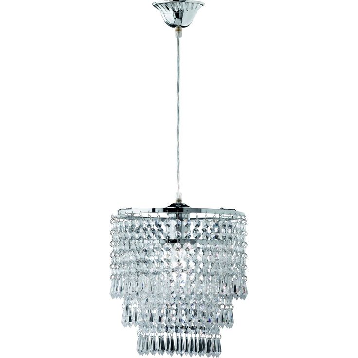 Kattokruunu Trio Orient, Ø 250x1600mm, kromi