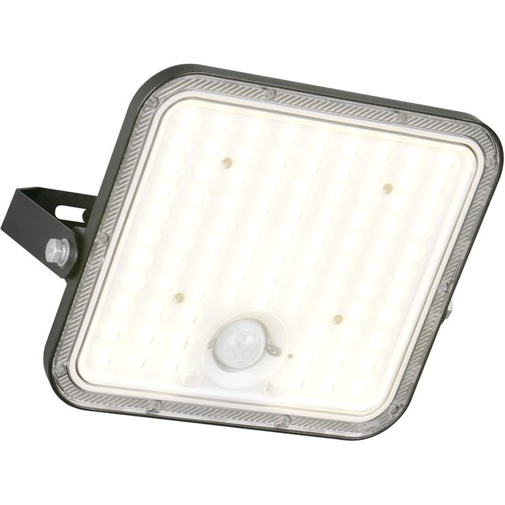 Aurinkokennoseinävalaisin Trio Acora LED liiketunnistin 4000K mattamusta