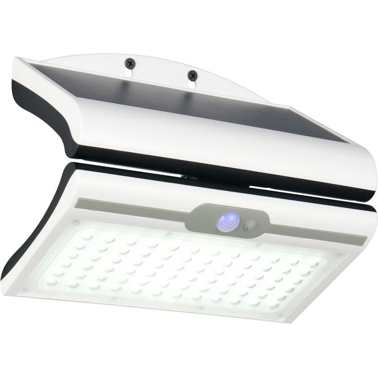 Aurinkokennoseinävalaisin Trio Macapa LED ladattava liike- ja hämärätunnistin 4000K valkoinen