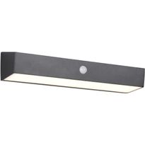 Aurinkokennoseinävalaisin Trio Silves Hybrid Solar LED ladattava liike- ja hämärätunnistin 4000K alas