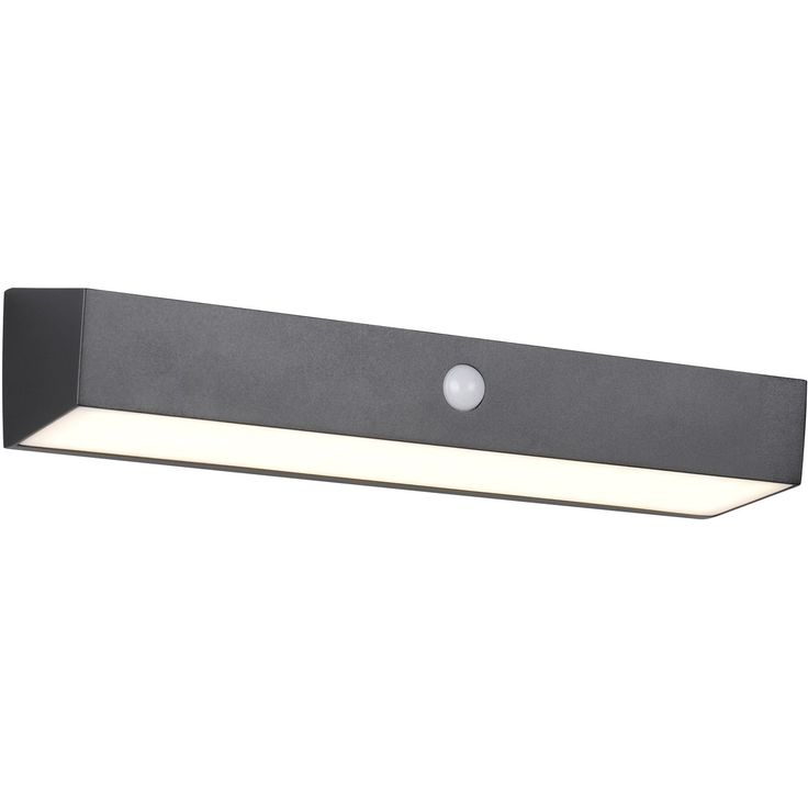 Aurinkokennoseinävalaisin Trio Silves Hybrid Solar LED ladattava liike- ja hämärätunnistin 4000K alas