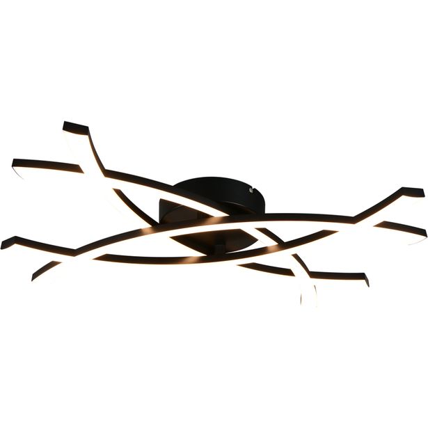 Kattovalaisin Trio Pollock LED 3000K 60x40cm mattamusta