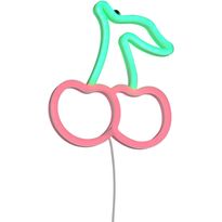 Neonkyltti/seinävalaisin Trio Cerise LED