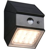 Aurinkokennoseinävalaisin Trio Talca LED, liike- ja hämärätunnistin