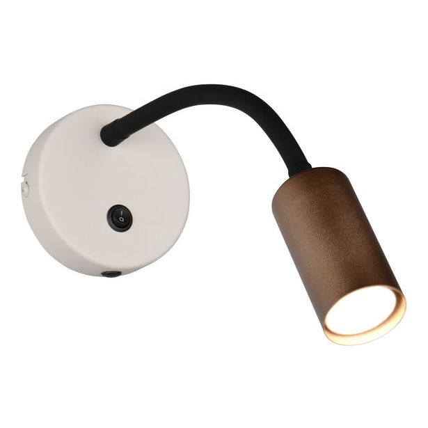 Seinävalaisin Trio Taryn mini GU10 kahvi