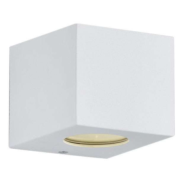 LED-seinävalaisin Trio Cordoba, 90x100x105mm, mattavalkoinen, IP44