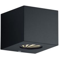LED-seinävalaisin Trio Cordoba, 90x100x105mm, mattamusta, IP44
