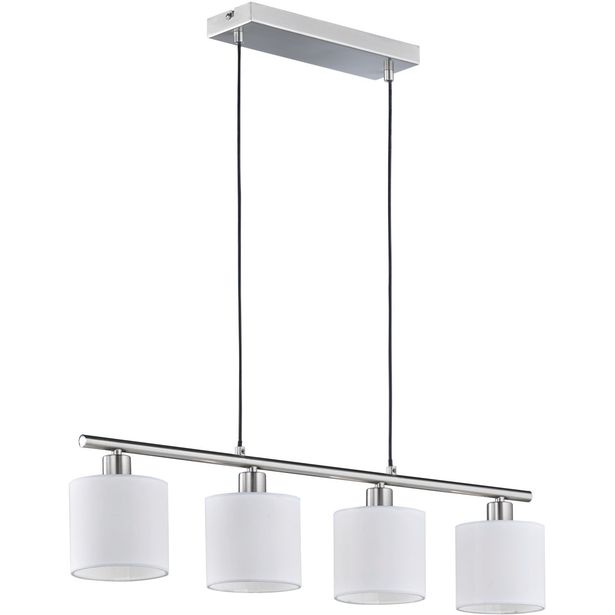 Riippuvalaisin Trio Tommy, 1500x750x120mm, valkoinen