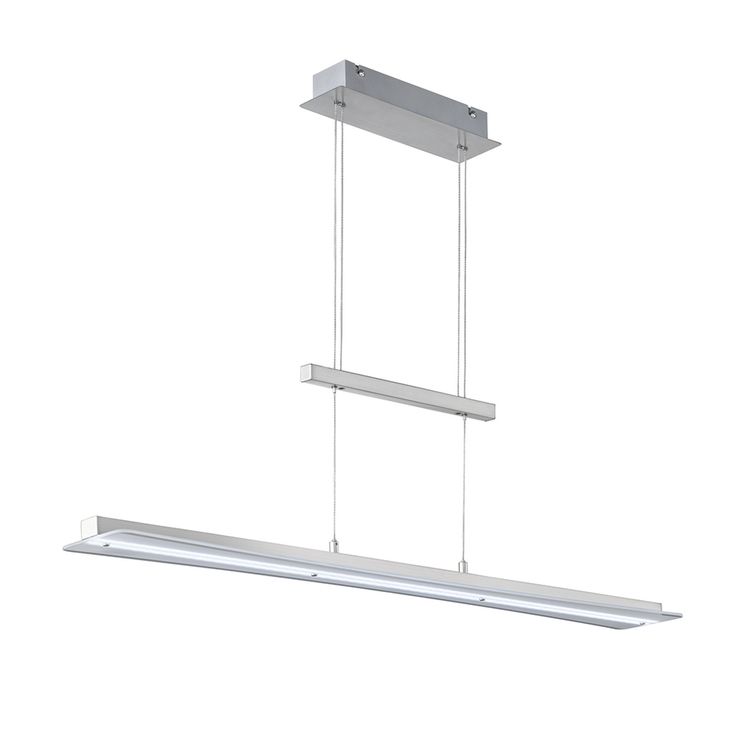LED-riippuvalaisin Trio Smash 1500x1000x120 mm harjattu teräs