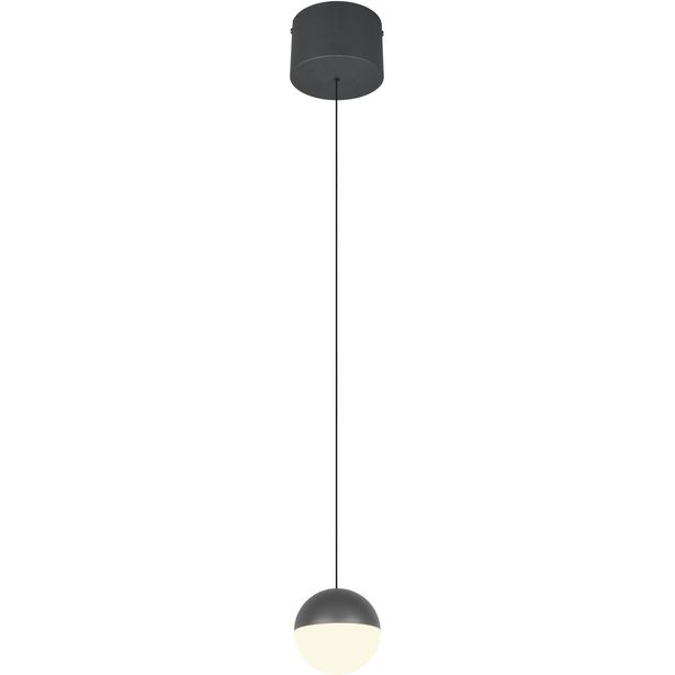 Riippuvalaisin Trio Senta LED 1-osainen 3000K antrasiitti