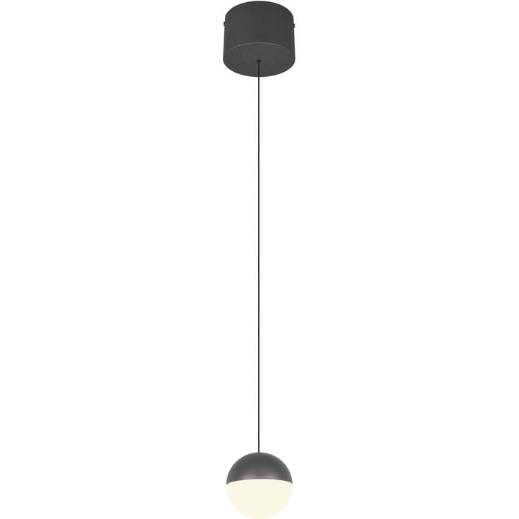 Riippuvalaisin Trio Senta LED 1-osainen 3000K antrasiitti