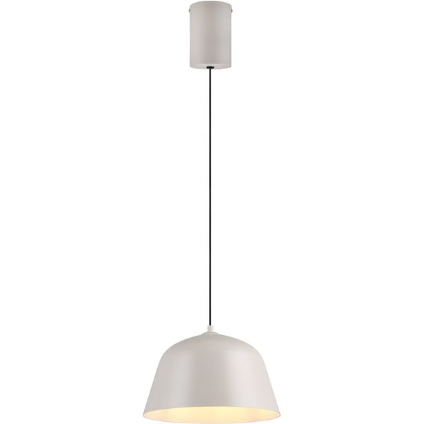 Riippuvalaisin Trio Tova Ø30cm E27 lämmin harmaa